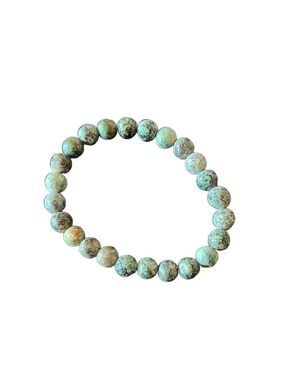 african turquoise beaded bracelet